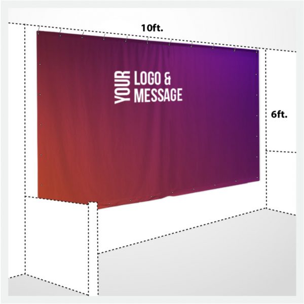 10ft X 6ft Banner - Custom Exhibit Backdrops