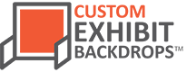 Custom Exhibit Backdrops Logo